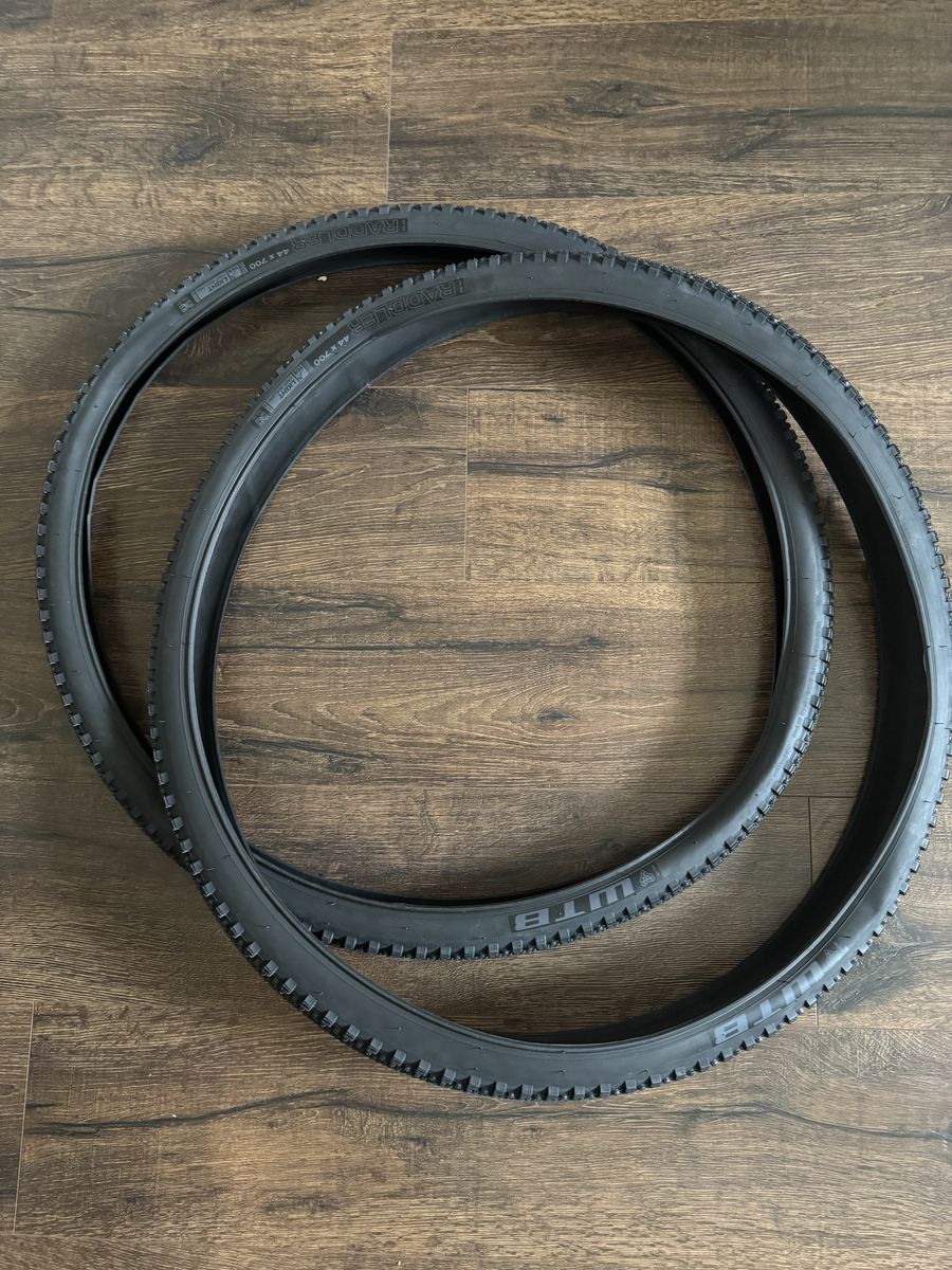 WTB Raddler 700x44 tubeless gravel tires (pair) new