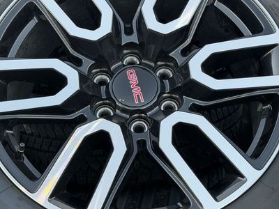 New 2026 GMC sierra 1500 AT4 wheels and tires
