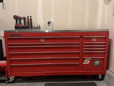 73" Snap On Double Bank Tool Box