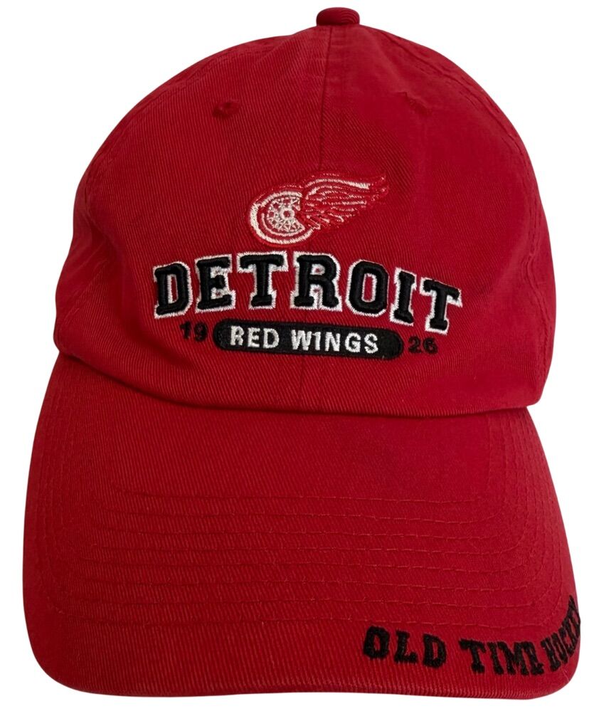 Old Time Hockey Detriot Red Wings Adjustable Hat