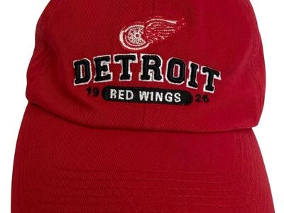 Old Time Hockey Detriot Red Wings Adjustable Hat