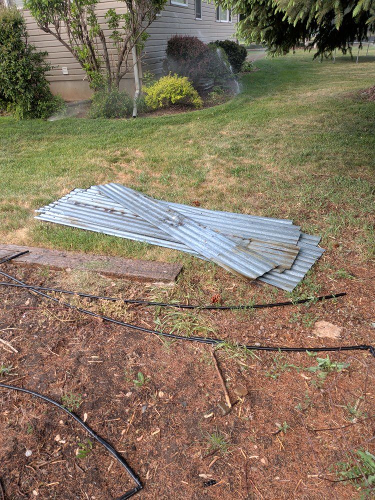 free corrugated metal sheets