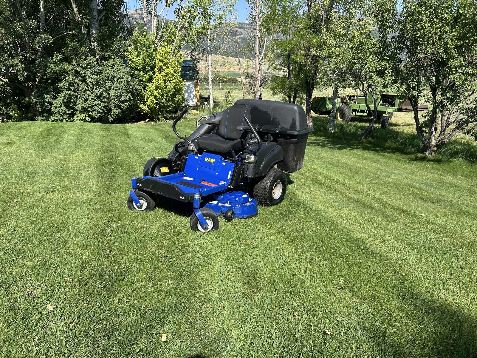 RAM Zero Turn Mower with Bagging System