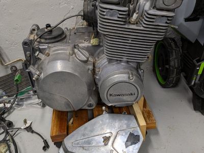 1990 Kawasaki Zephyr 550 Engine ONLY 2,500 MILES