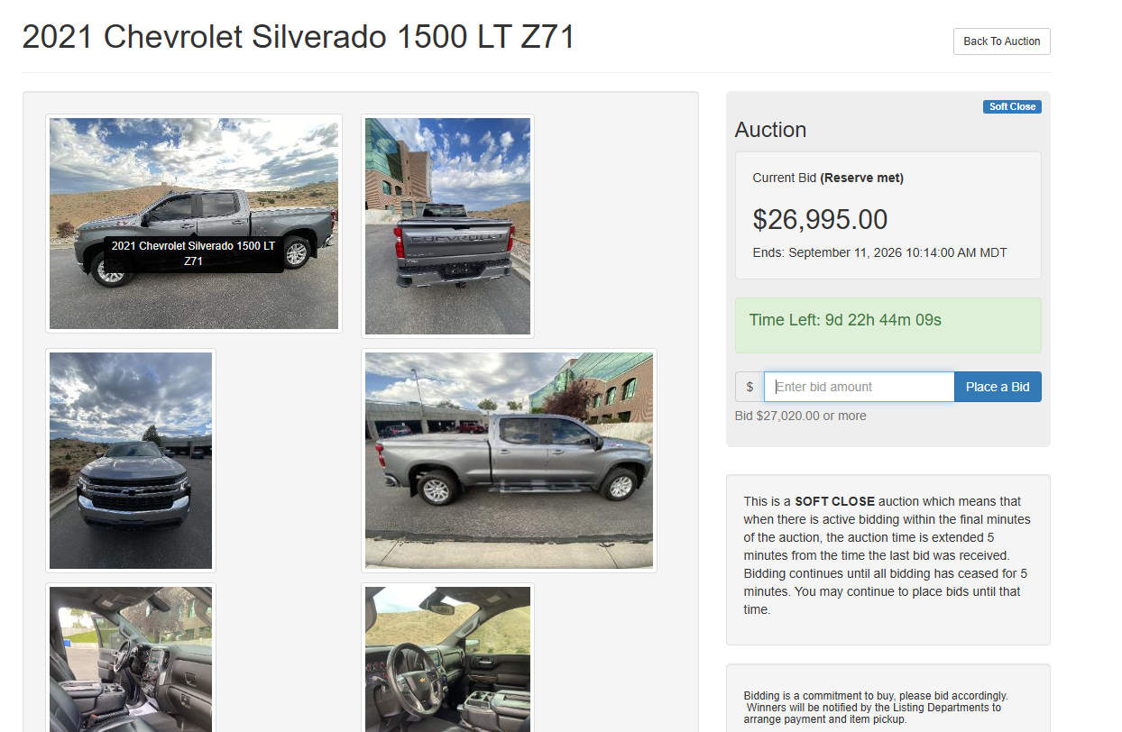 2021 Chevrolet Silverado 1500 LT Z71