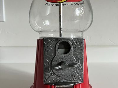 Jelly Belly Red Candy Gumball Machine Dispenser