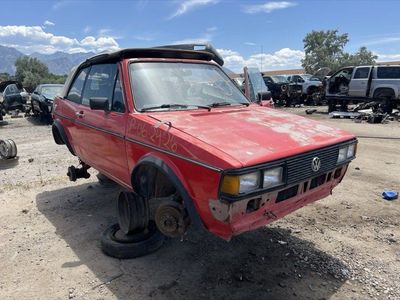 1983 Volkswagen Rabbit Parts - UTPAP Orem