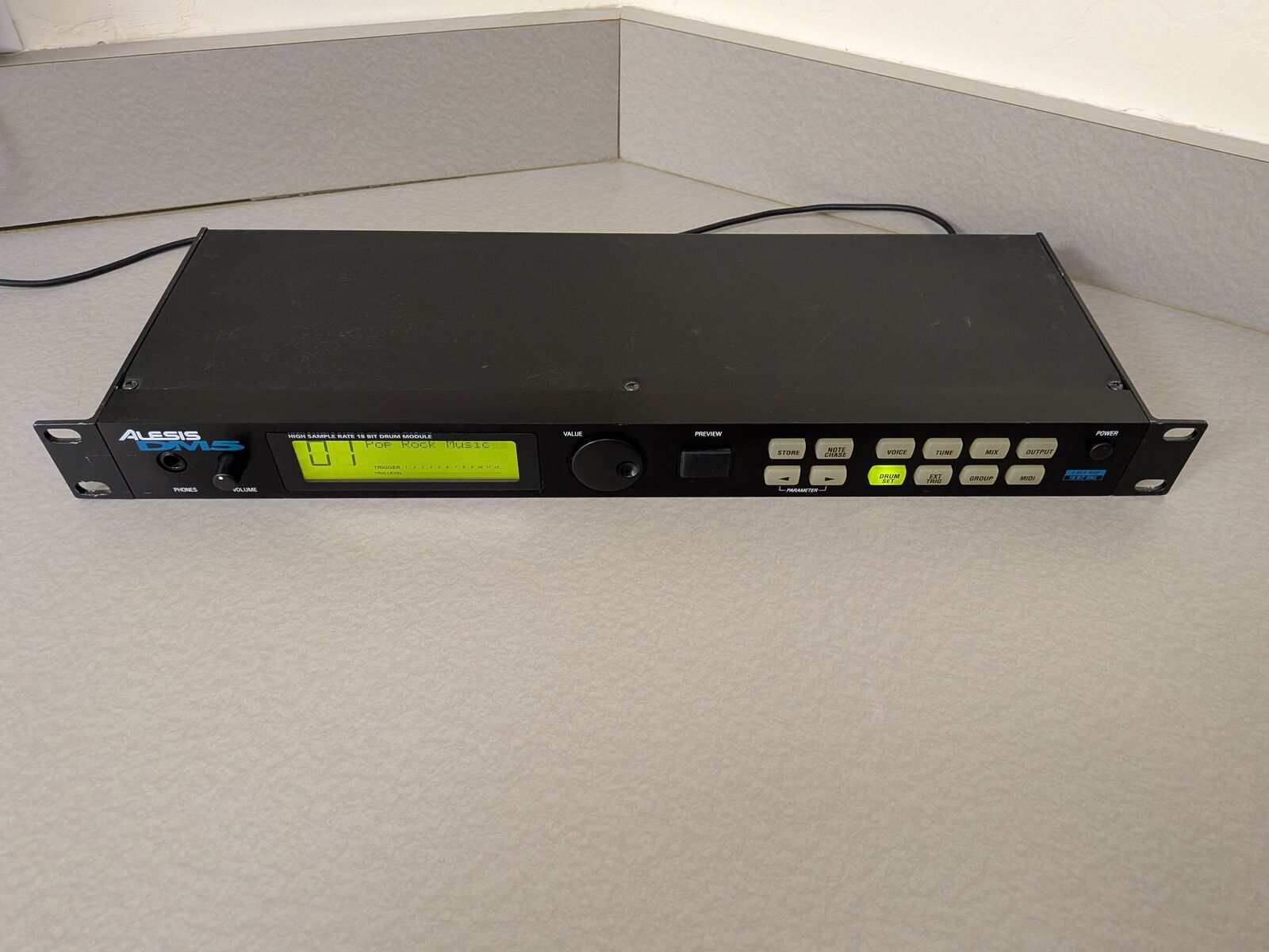 Alesis DM5 Electronic Drum Brain - Sound Module Head Unit