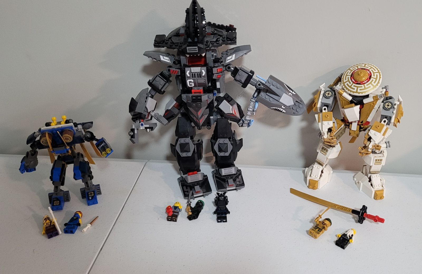 Lego Ninjago Mechs all for $195-not selling separately