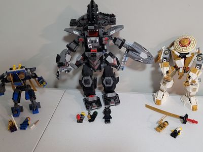 Lego Ninjago Mechs all for $195-not selling separately