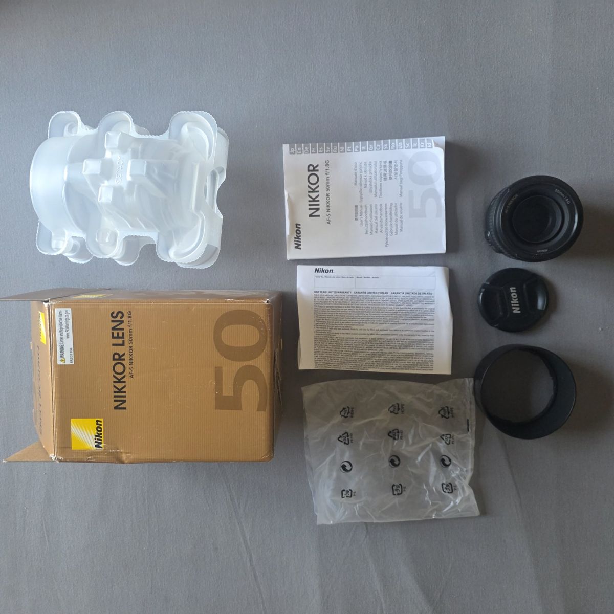 AF-S NIKKOR 50mm 1:1.8G lens FOR NIKON DSLR