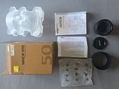 AF-S NIKKOR 50mm 1:1.8G lens FOR NIKON DSLR