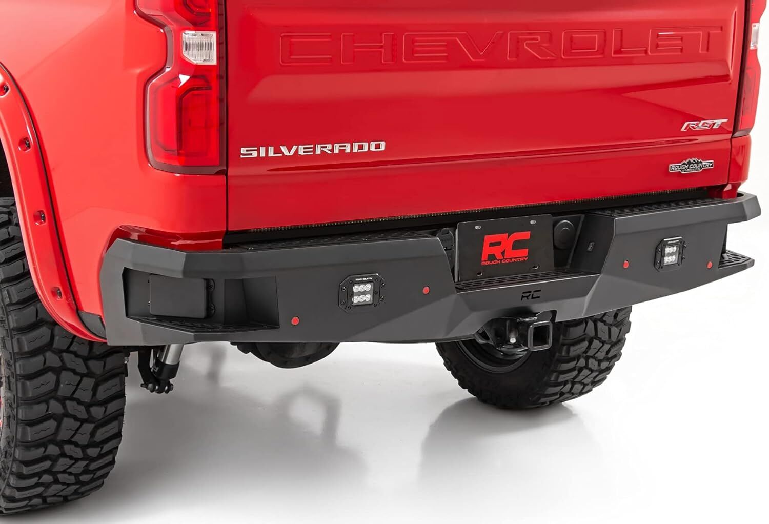 2019-2024 Chevy Silverado 1500 Rough Country HD Rear LED Bumper Kit