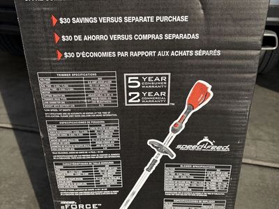 ECHO eFORCE 56V Cordless 16" String Trimmer & Leaf Blower Combo Kit DCP-BVRVS1