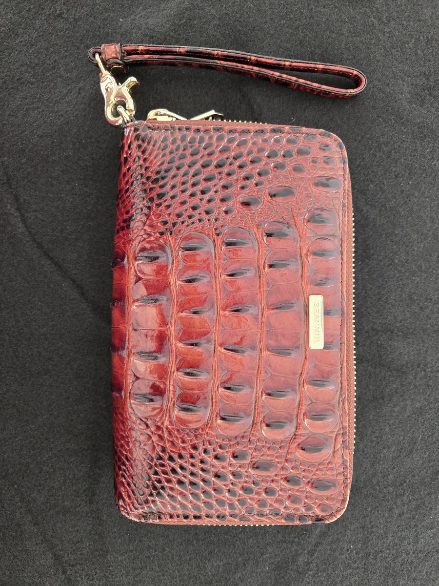 Brahmin Pecan Suri Melbourne Wallet