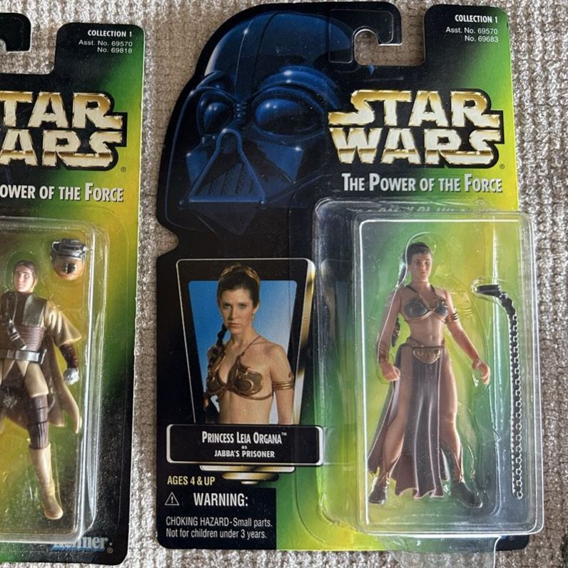 90’s Star Wars The Power of the Force Lea In Princess Leia Organa Jabba’s Slave Action Figure