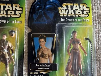 90’s Star Wars The Power of the Force Lea In Princess Leia Organa Jabba’s Slave Action Figure