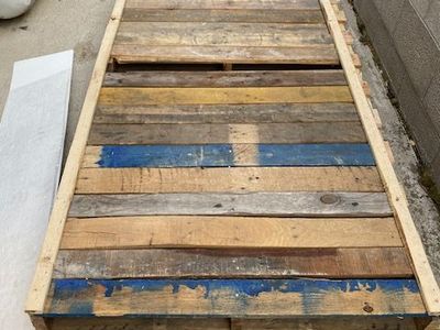 FREE - 2 Wood Pallets & 1 Plywood Board