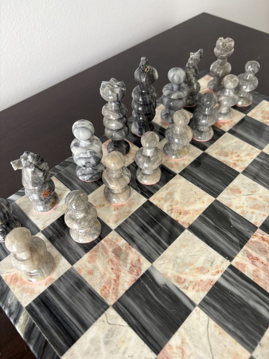 Marble chess set