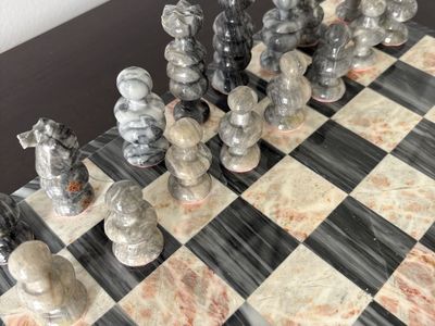 Marble chess set