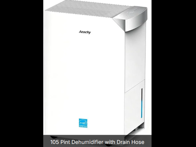 05 Pint Dehumidifier with Drain Hose