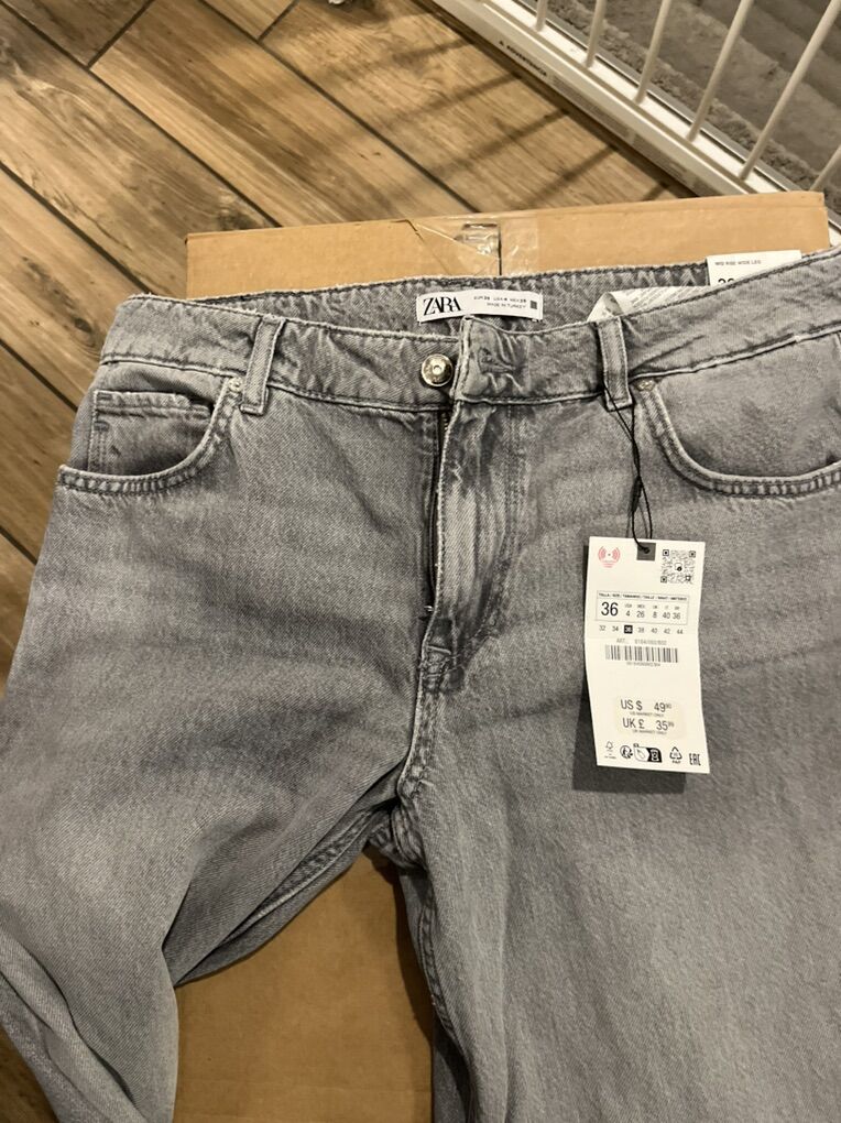 Zara New Wide Jeans
