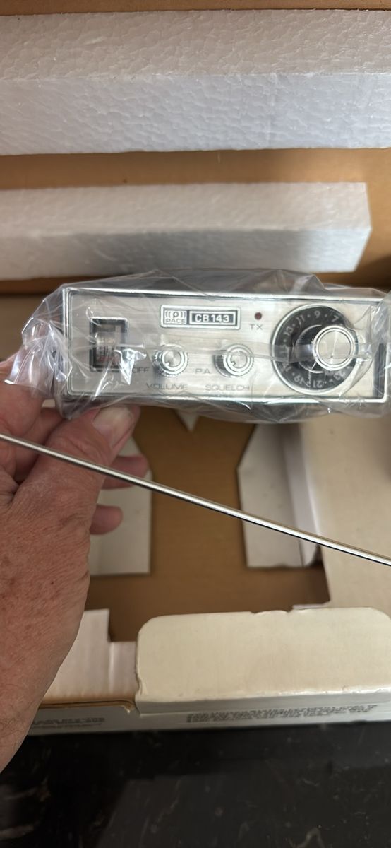 Vintage Pace CB Radio New in Box Never Installed