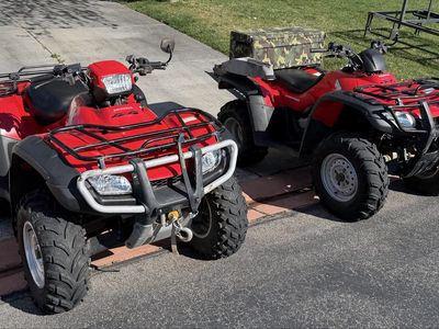 2 Honda 4 Wheelers