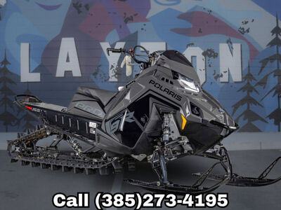 2025 Polaris® 9R PRO RMK 155 Shadow Gray / Gloss Black