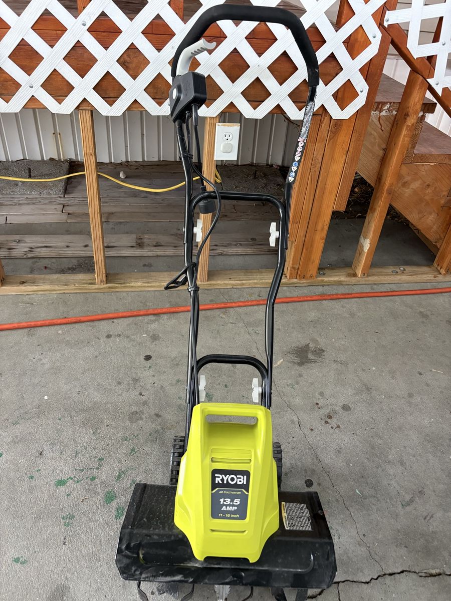 Ryobi 13.5 AMP AC Cultivator LIKE NEW!!