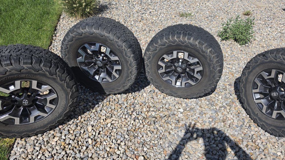 Toyota Tacoma TRD OFF Wheels and Tires Set
