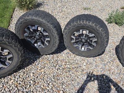 Toyota Tacoma TRD OFF Wheels and Tires Set