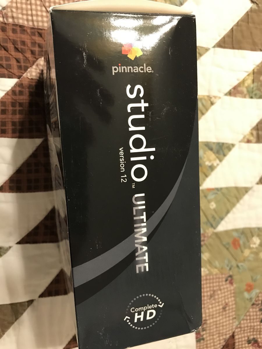Pinnacle Studio Ultimate Version 12 Video Editing Software
