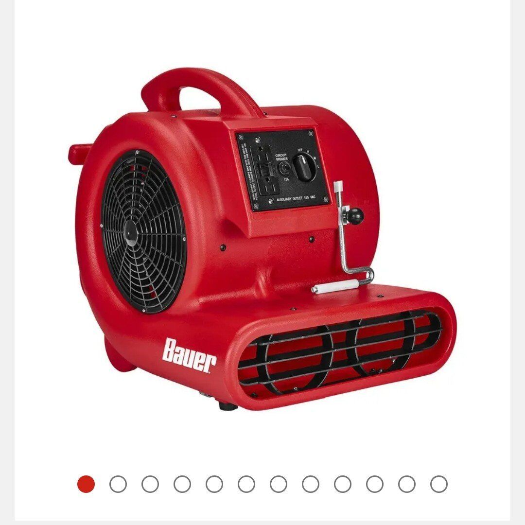 Bauer 2400 cfm 1/3 blower