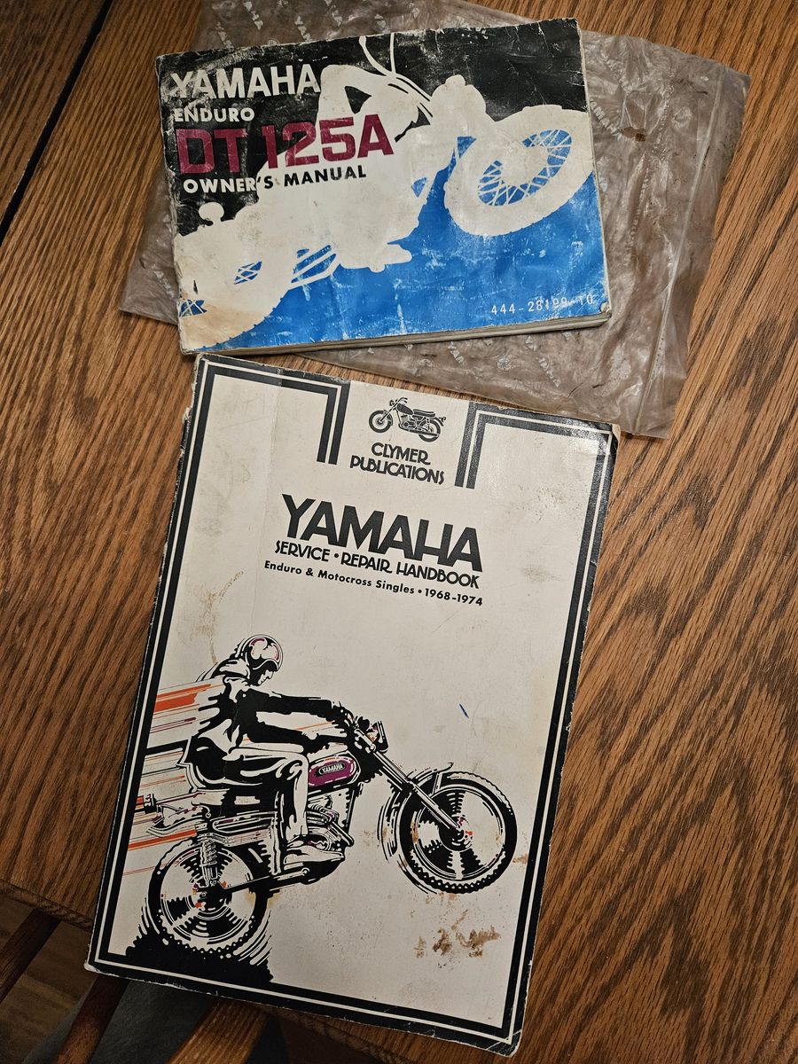 1973 Yamaha Enduro 125A Owner's Manual and Handbook