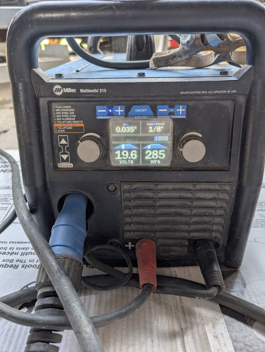 Miller Multimatic 215 Multiprocess Welder – Tested & Working