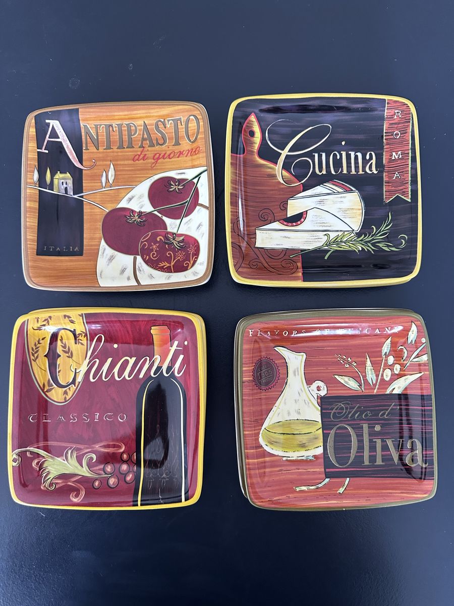 Appetizer plates (8)