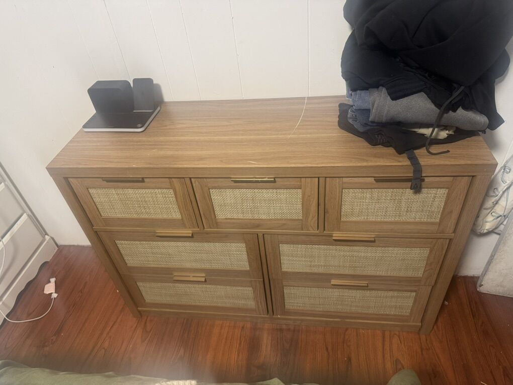 Rattan Dresser