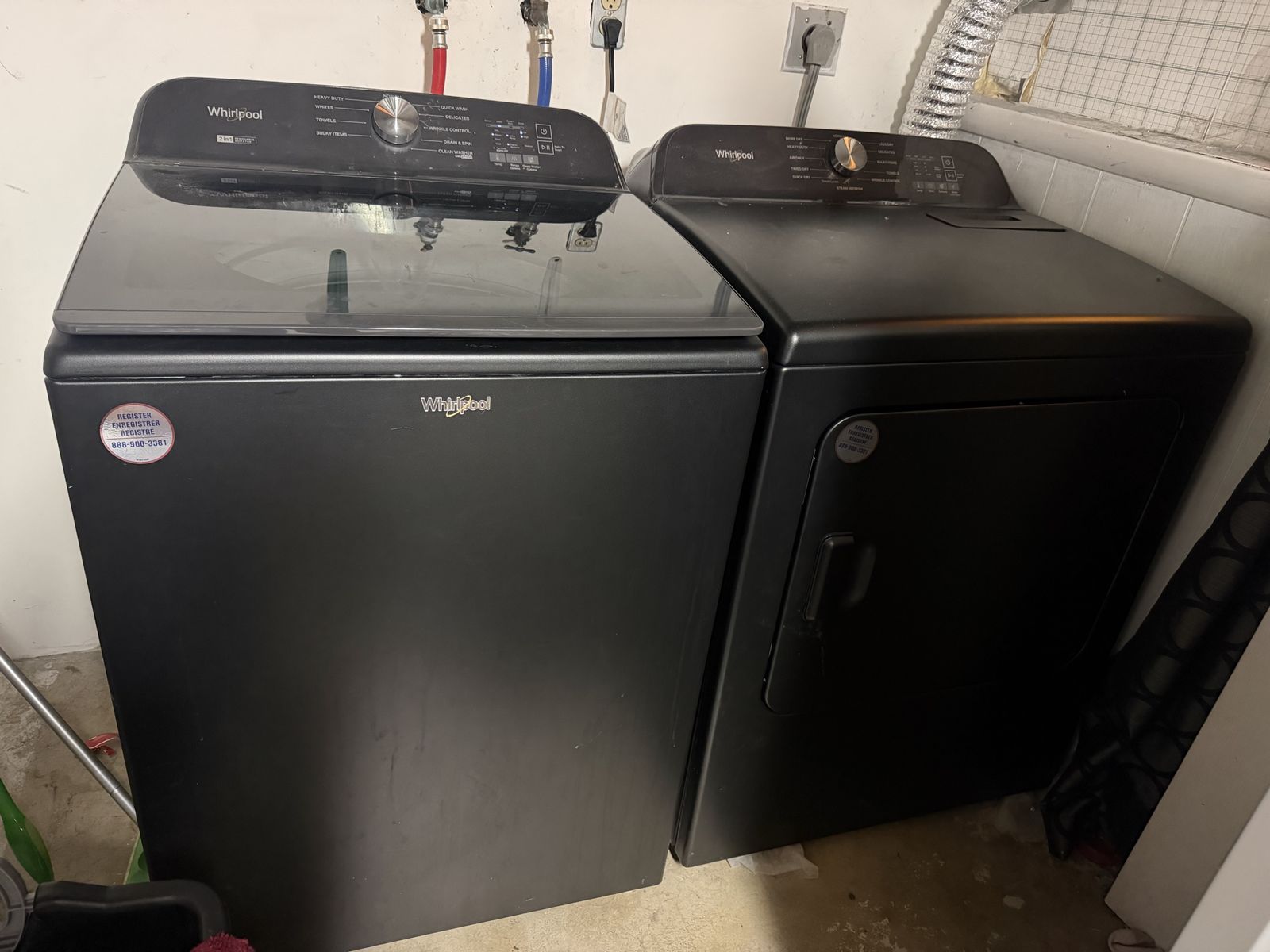 Whirlpool Washer & Dryer