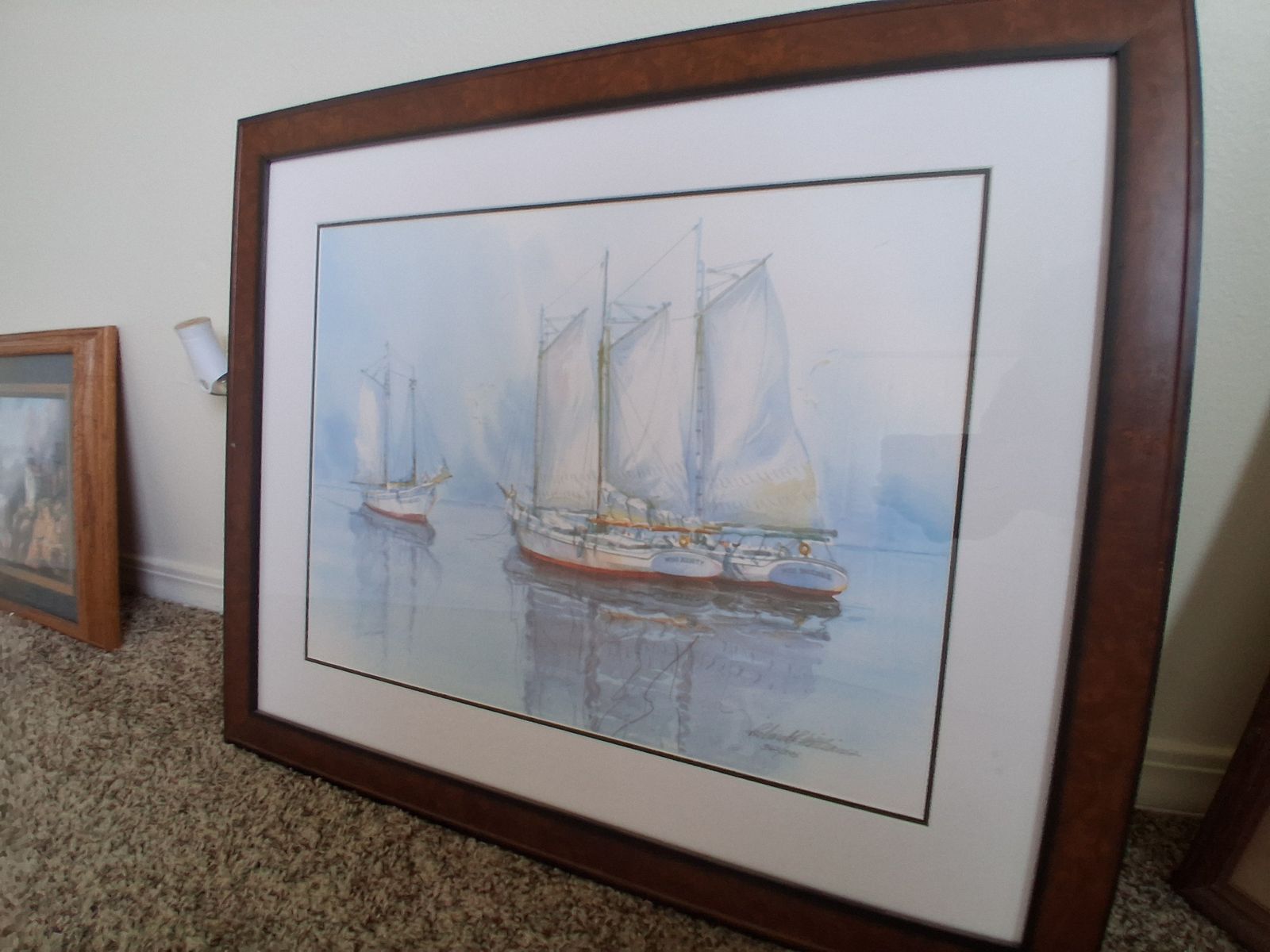 Richard E. Williams Lithograph "Rendezvous"