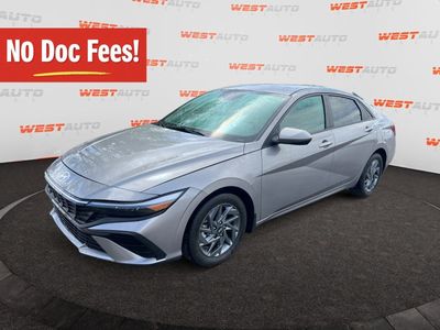 2024 Hyundai Elantra Hybrid Blue