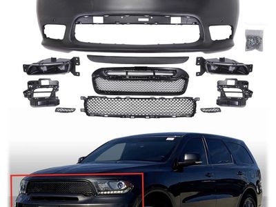 Front Bumper Cover Grille Kit Assembly For Dodge Durango SRT 2016-2020 Primed