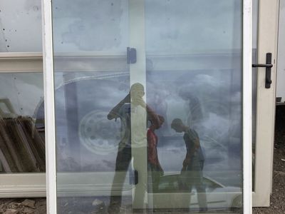 White Used Window
