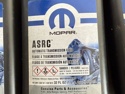 Mopar ASRC Automatic Transmission Fluid 32 FL OZ 3 Quarts