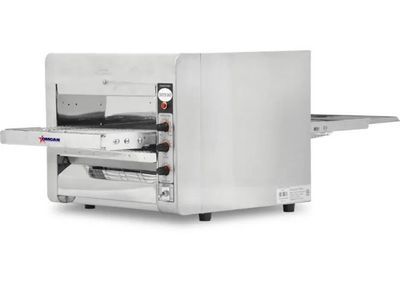 Omcan Commercial Countertop Conveyor Pizza Oven - 240v/1ph