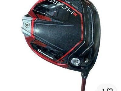 TaylorMade Stealth 2 HD 12° Driver -
Upgraded Fugikura Ventus Blue TR Senior 5-A Shaft