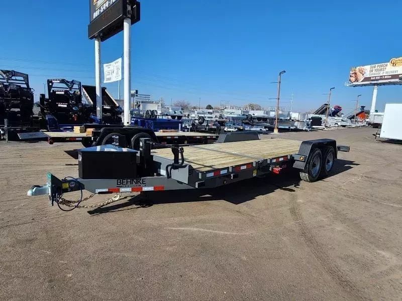 2026 Behnke 20K 7x22 Tilt bed Equipment Trailer