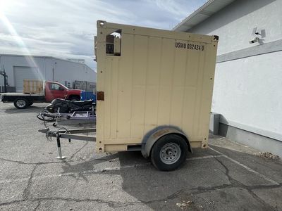Refrigerated small seabox container/ trailer conversion insulated