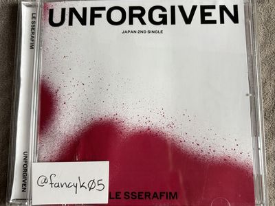 Kpop Album - Les Serafim UNFORGIVEN CD