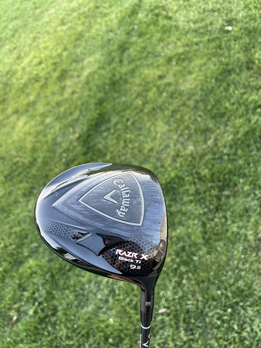 Callaway RAZR X Black Ti Driver –9.5° stiff shaft